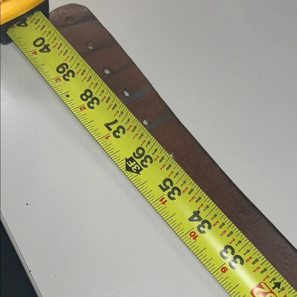 Wolverine Classic Brown Leather Belt 34” inch